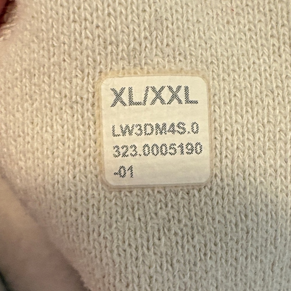 Lululemon Scuba Oversized Half Zip Hoodie ~ XL/XXL ~ Natural Ivory / Bone - Picture 6 of 12